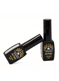 Global Fashion Black Elite Gel Polish | 132 Colors of Long-Lasting Elegance - 8ml | 380 - pzsku/Z34EDCE5D4F1D35C78377Z/45/_/1694685451/f24b827e-3609-4971-b2cc-e790b46eeeec