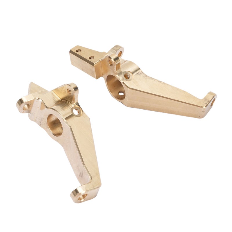 RC Caster Block C Hubs Fit for AXIAL 1/8 RC Car Brass Left Right Steering Caster Mount C Hub Carrier for RC Accessories - Image 2