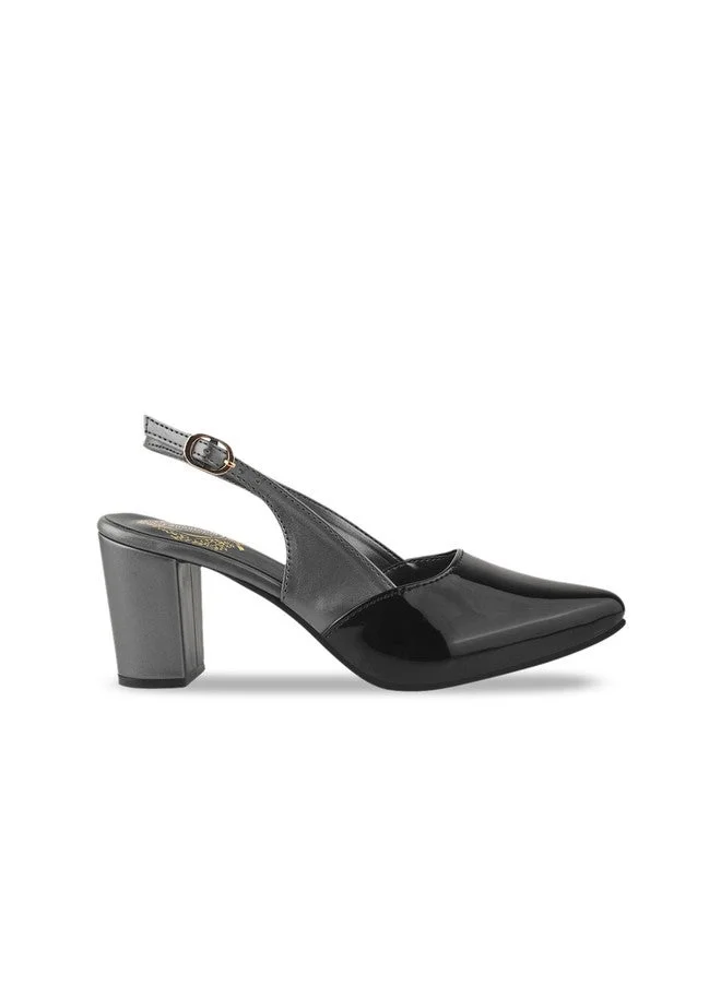 شوتوبيا Shoetopia Girls Pointed Toe Block Heel Pumps