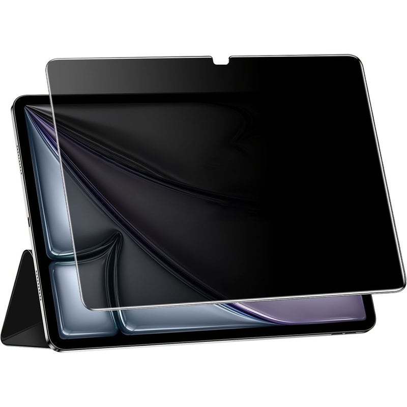 واقي شاشة زجاجي مقوى عالي الوضوح مضاد للتجسس لجهاز iPad Air الجيل الخامس 2022 - Image 1