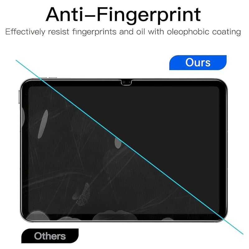 واقي شاشة زجاجي مقوى عالي الوضوح مضاد للتجسس لجهاز iPad Air الجيل الخامس 2022 - Image 4