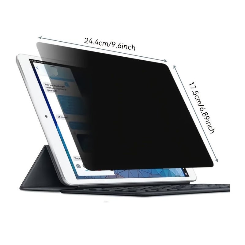 واقي شاشة زجاجي مقوى عالي الوضوح مضاد للتجسس لجهاز iPad Air الجيل الخامس 2022 - Image 2