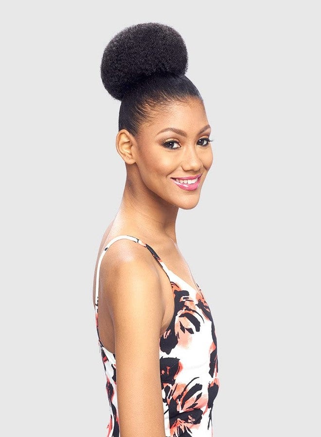 VANESSA Express Curl XShort Length Bun Style Synthetic Drawstring Hairpiece - ST PUFFBUN (SP1B/30) - Image 2