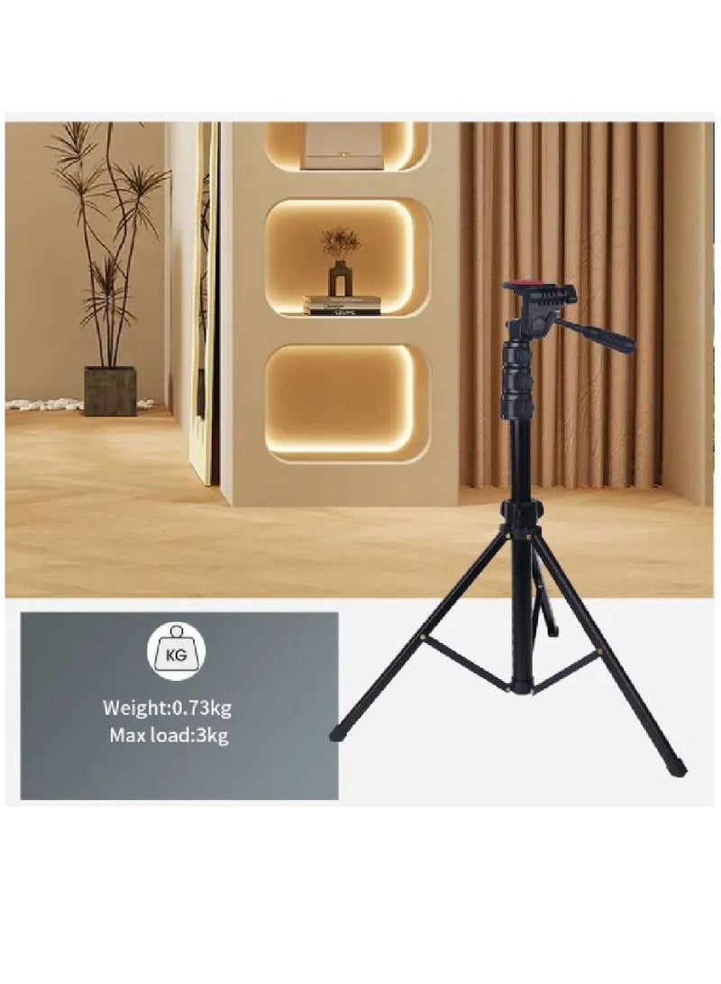 Jmary KP-2206 Multi-functional Adjustable Portable Camera Tripod Cell Phone Holder Floor Stand For Live Streaming - Image 4