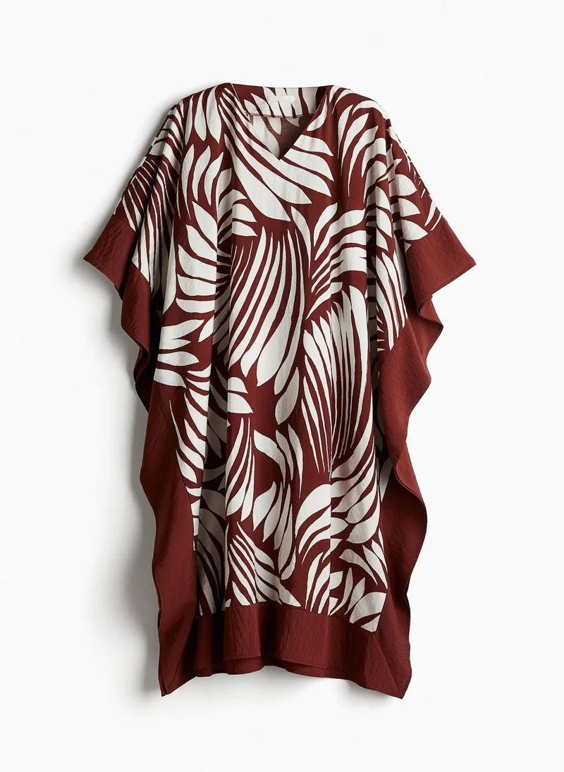 H&M Satin Kaftan Dress