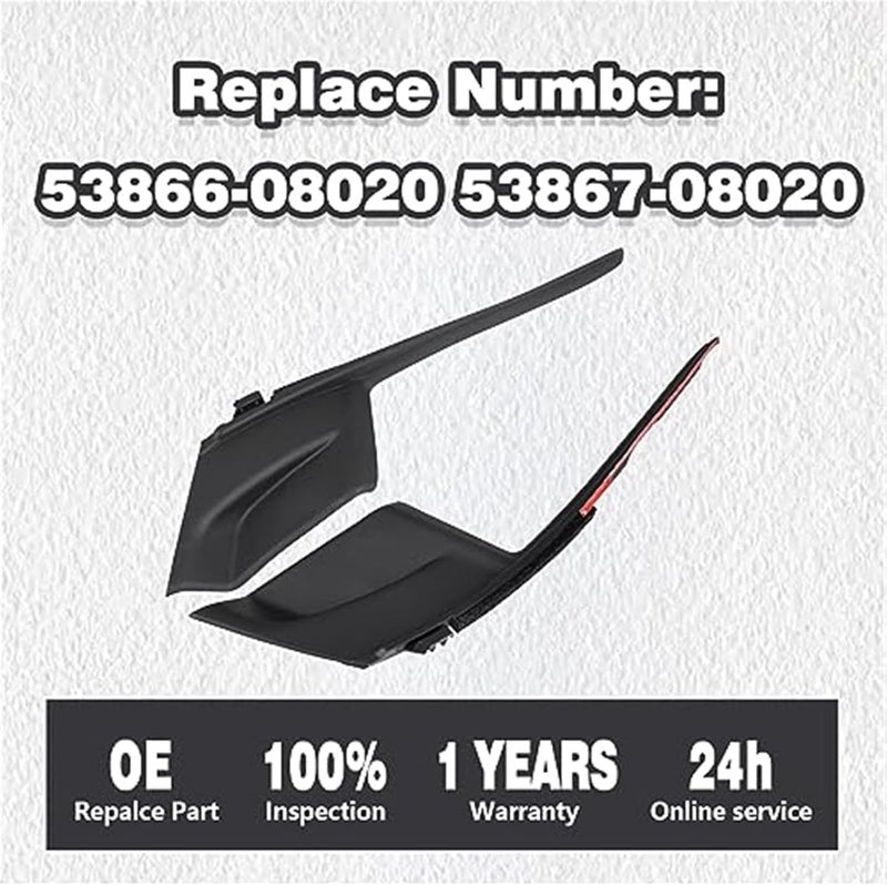 Wivplex Windshield Wiper Cowl Cover Trim for Toyota Sienna - Image 2