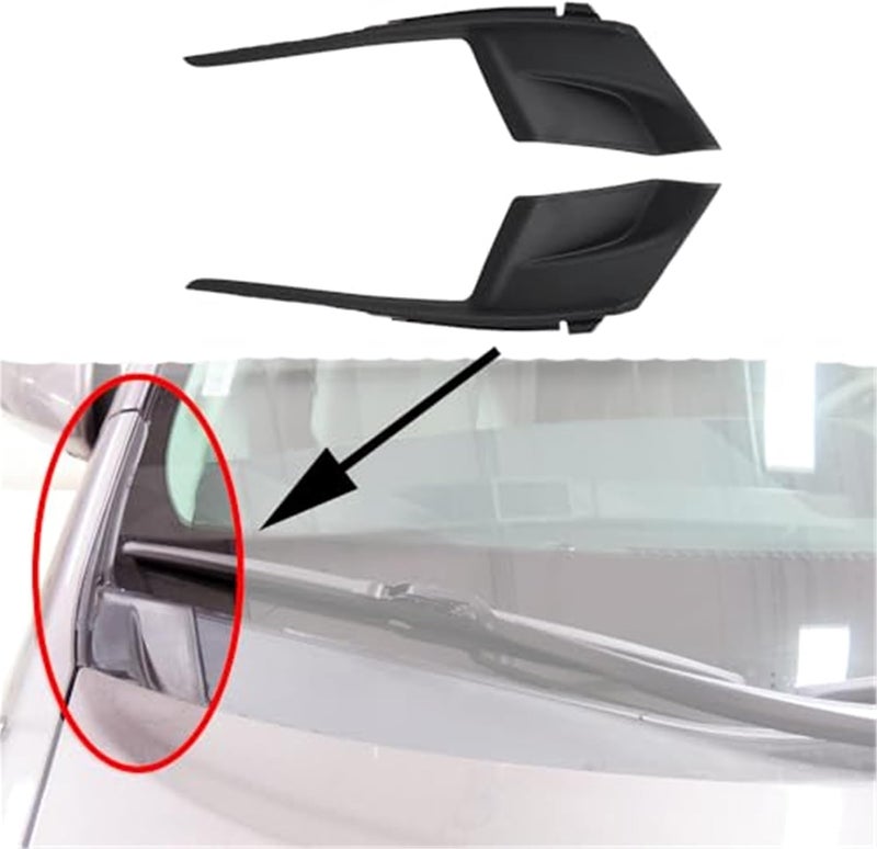 Wivplex Windshield Wiper Cowl Cover Trim for Toyota Sienna - Image 5