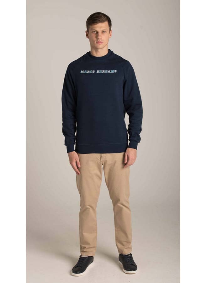 Marco Bergamo R Neck Printed Sweatshirt - Image 1