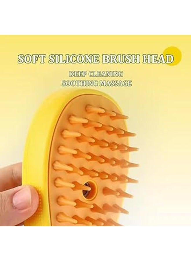 فرشاة وبخاخ لتدليك القطط - تدليك رذاذ كهربائي USB للكلاب والقطط مضاد للتدليك، حمام طائر، شحن USB للقطط، مشط عائم لإزالة الشعر - Image 5