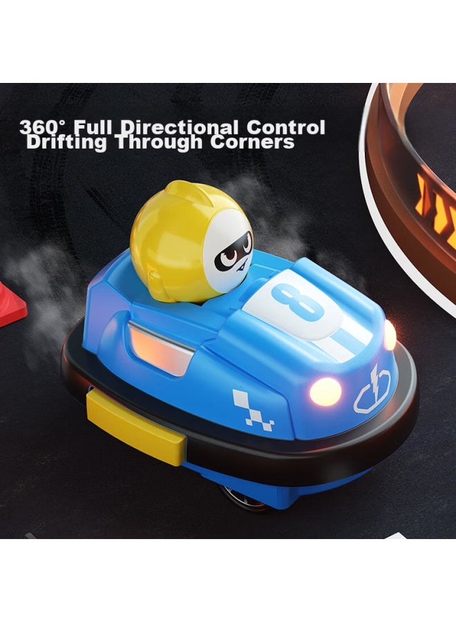 Dimanqi Early Education Toy, Children's Educational Toy, Parent-child Interactive Light And Sound Effects, Remote Control Bumper Car, Two-player Battle - Image 4