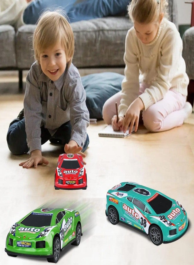ZOHANINDL 7 inch Friction Power Car Toys Set, Push and Go Pull Back Trucks Wind up Race Car 3 Pack Suitable for Toddlers 3 4 5 6 7 Year Old Kids Toys for Boys and Girls Birthday Party - Image 5