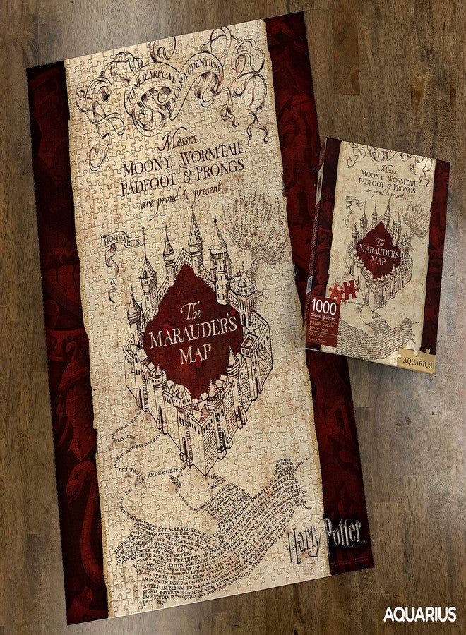 AQUARIUS Harry Potter Marauder’s Map 1000-Piece Jigsaw Puzzle - Officially Licensed Harry Potter Merchandise & Collectibles - Image 3