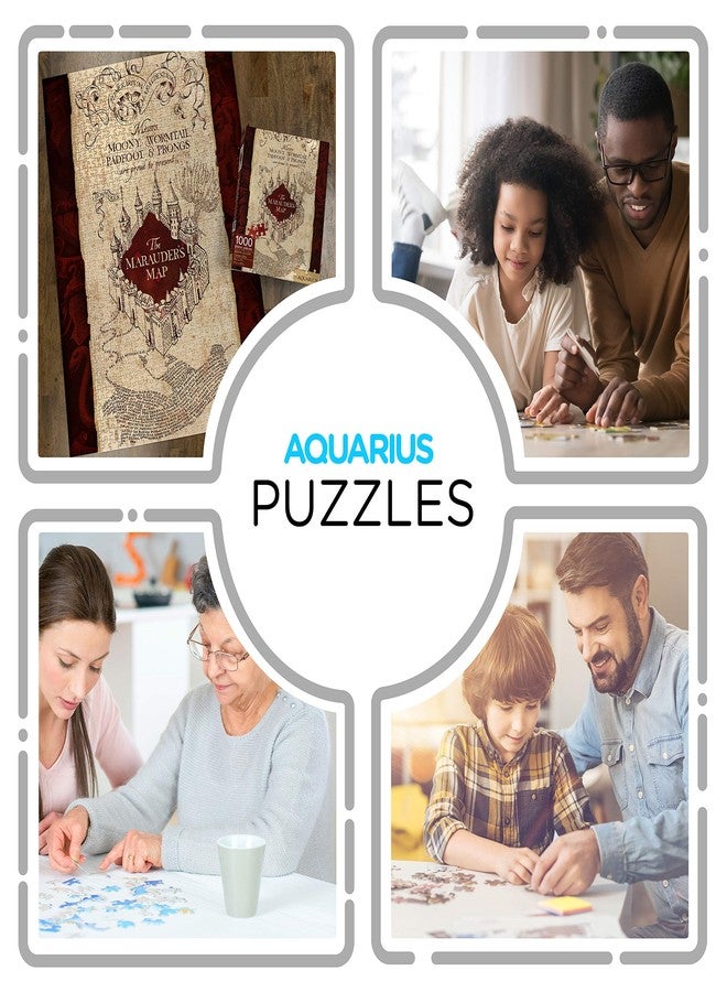 AQUARIUS Harry Potter Marauder’s Map 1000-Piece Jigsaw Puzzle - Officially Licensed Harry Potter Merchandise & Collectibles - Image 4