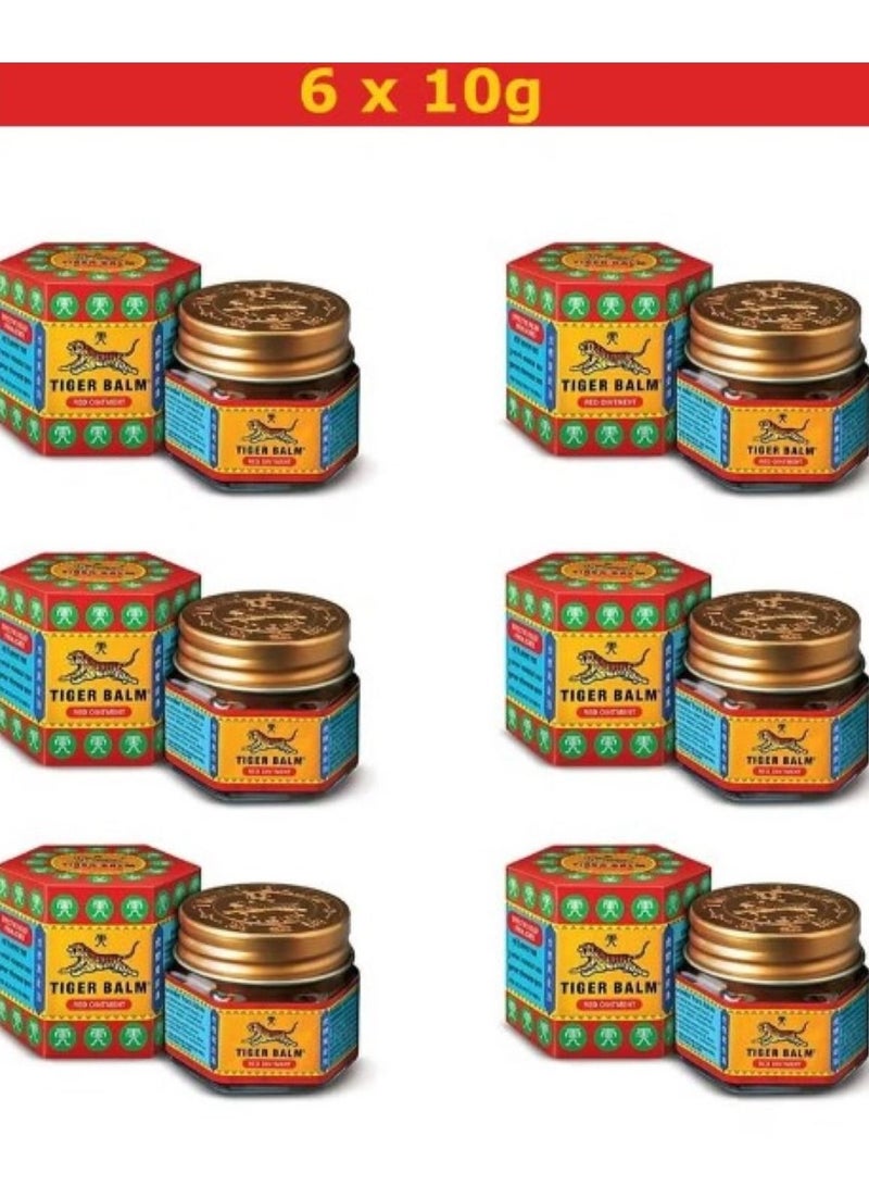 حزمة من 6 مرهم أحمر - Image 1