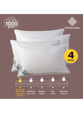 White-1000G (Pack of 4)