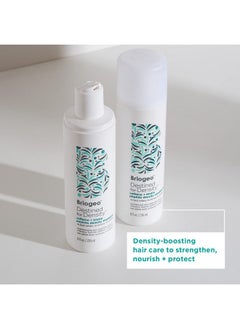 Briogeo Destined For Density Caffeine + Biotin Peptide Density Conditioner Increases Hair Thickness And Density Vegan Phalate & Parabenfree 8 Oz  - Image 5