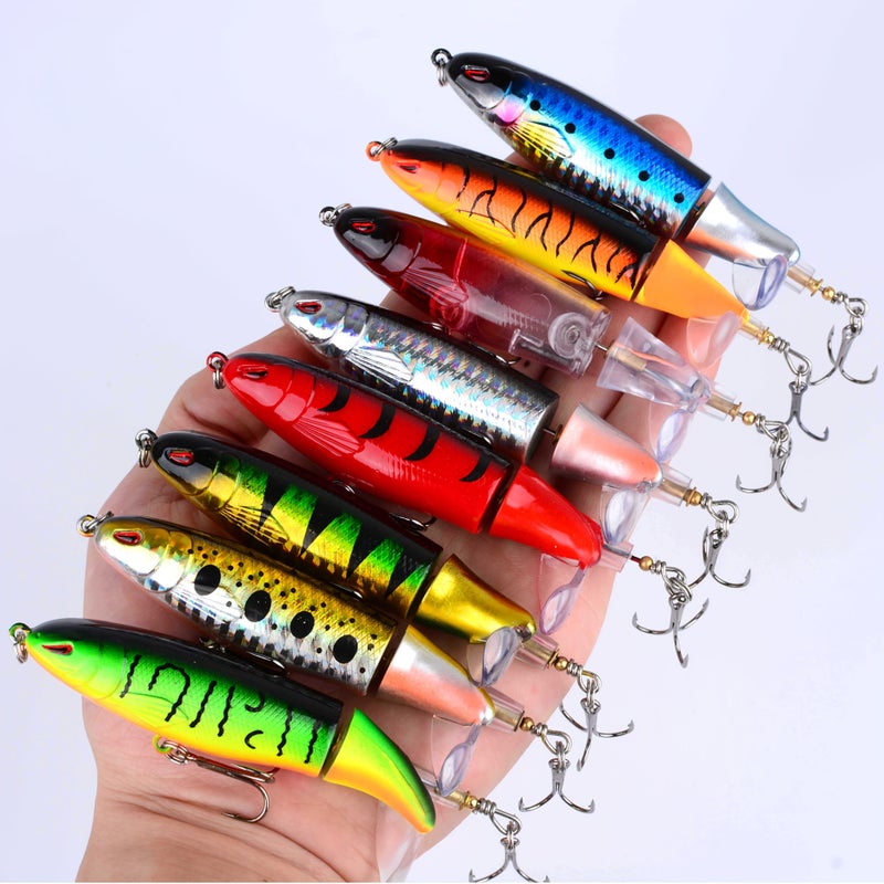 Fishing Lure Hard Bait 10.5cm 13.5g Pencil Wobber Surface Swimmer Tractor - Image 1