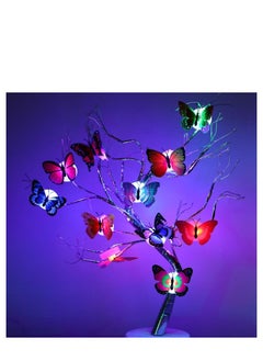 MOSH 3D LED Butterfly Decoration Night Light Sticker Single and Double Wall Light for Garden Backyard Lawn Party Festive Party Nursery Bedroom Living Room (24 Pieces)  - Image 4