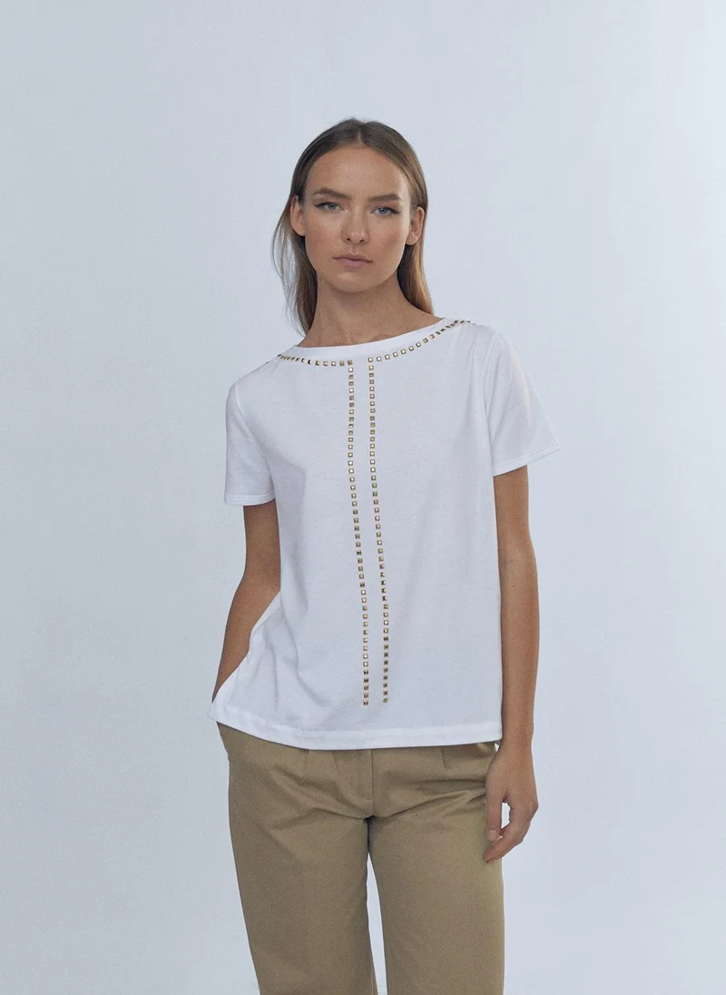 Lola Casademunt T-shirt with stud details