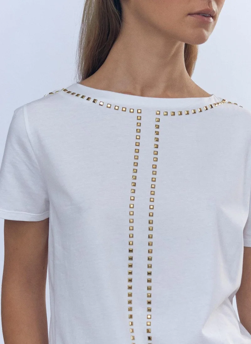 Lola Casademunt T-shirt with stud details