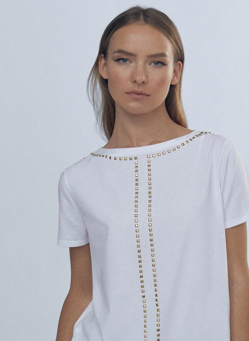 Lola Casademunt T-shirt with stud details