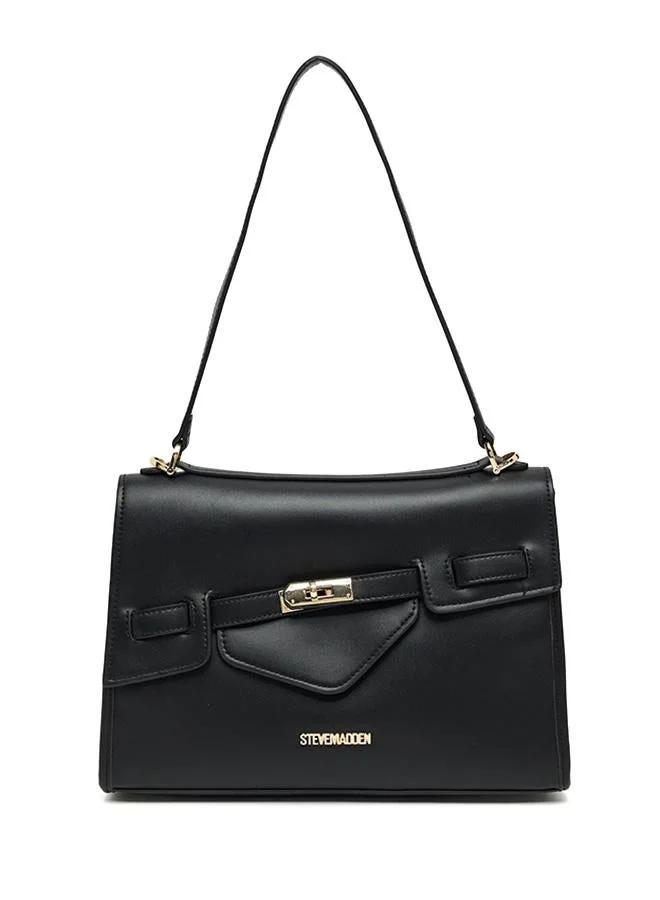 ستيف مادن 907279-1-BLK Black Women's Shoulder Bag
