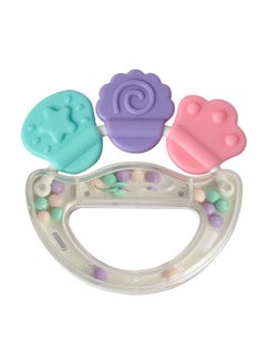 turtees Colorful Attractive Plastic Non-Toxic Teether Rattle & Shake  - Image 1