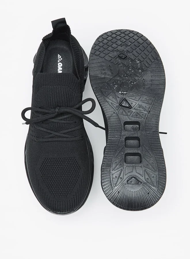 Oaklan by Shoexpress Men's Textured Slip-On Sports Shoes