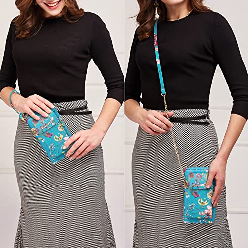 Dasein Crossbody Bag Phone Purse Handbag for Women Shoulder Bag Credit Card Wristlet Wallet with Multi Pockets - Image 2