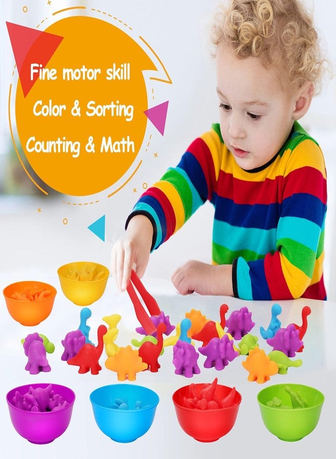 Tsomtto Counting Dinosaurs Montessori Toys for 3 4 5 Years Old Boys Girls Toddler Manipulatives Preschool Learning Activities Kindergarten Educational Sensory Fine Motor Skills Toys for Kids Ages 2-4 3-5 4-8 - Image 4