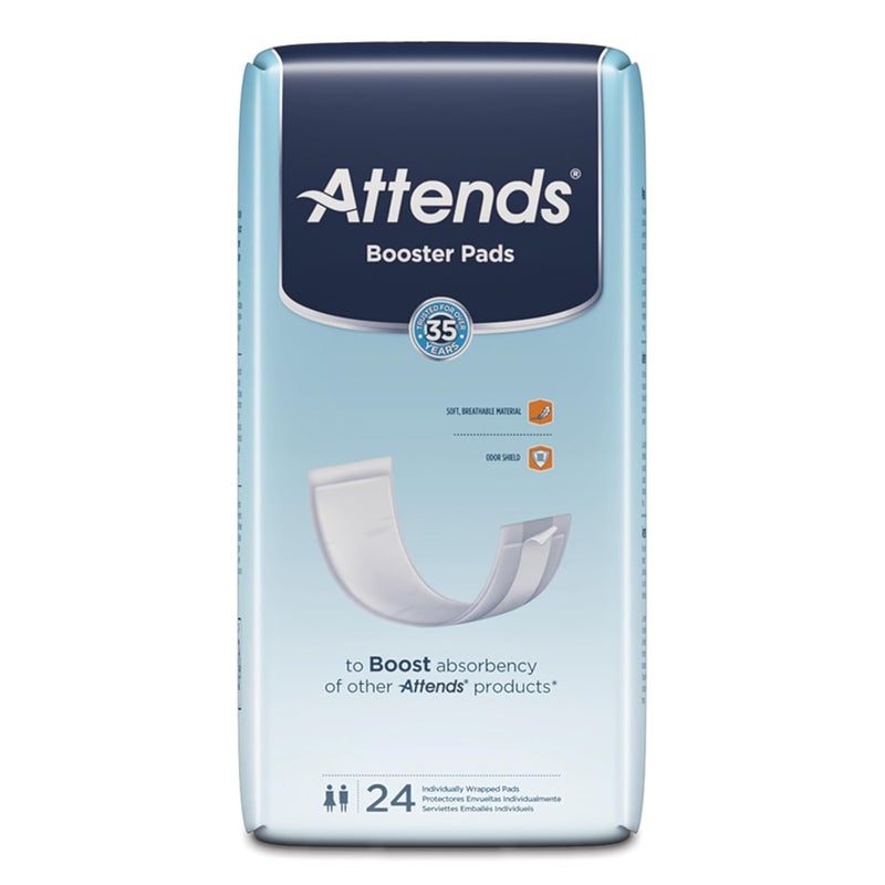 Attends Unisex Booster Pad Ultra Thin 35 x 11 BST0192 24 Ct - Image 2