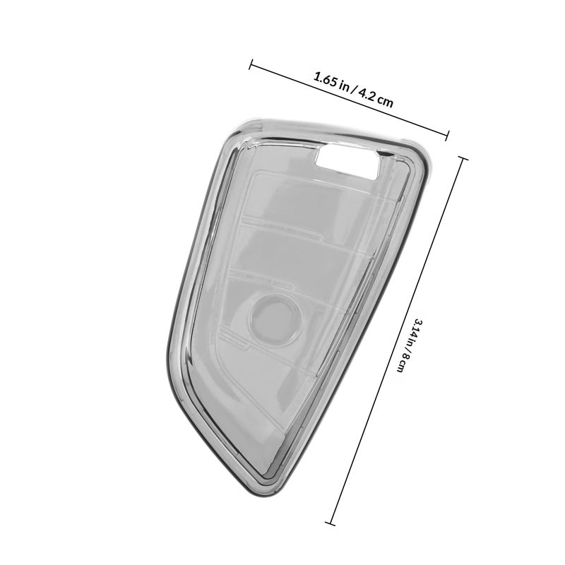 Car Key Case Transparent key Cover Car Key Protector Clear key Cover Automotive key Cover Key Protective Case - Image 2