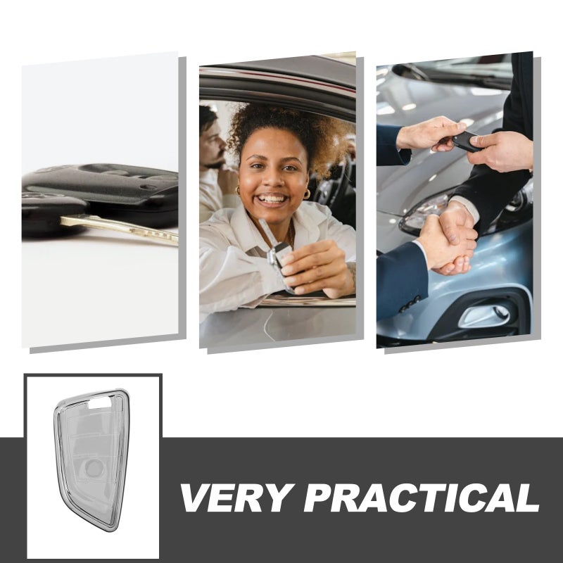 Car Key Case Transparent key Cover Car Key Protector Clear key Cover Automotive key Cover Key Protective Case - Image 4
