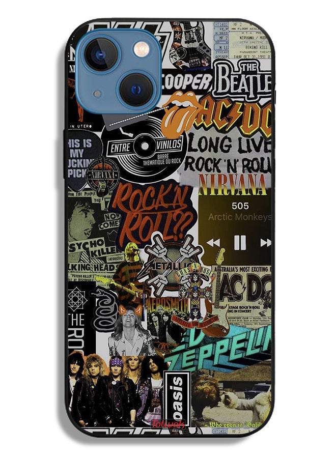 Tolwak Apple iPhone 13 Protective Case Long Live Rock N Roll - Image 2