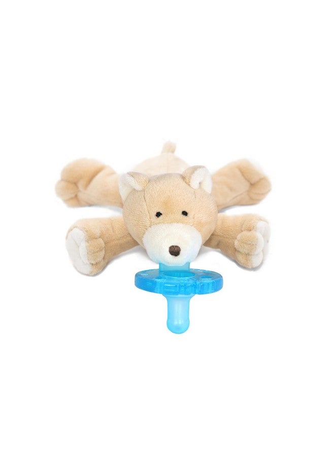 WubbaNub Infant Pacifier - Heart Warrior Bear - Image 3