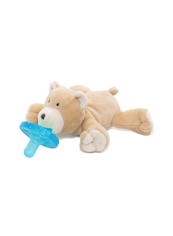 WubbaNub Infant Pacifier - Heart Warrior Bear - Image 4