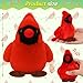 PullCrease Cardinal Stuffed Animal with Authentic Bird Sound Stuffed Easter Gift Cardinals Bird Sounds Toy Cardinal Plush Toy for Kids1 Pcs - Image 4