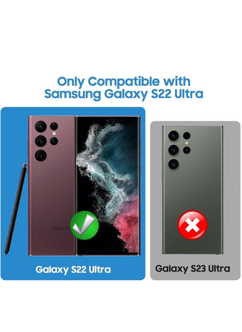ELTRAZONE Samsung Galaxy S22 Ultra Case Cover Compatible with MagSafe | Slim Thin Magnetic Case for Samsung Galaxy S22 Ultra 6.8-Inch | Lightweight Shockproof Clear Back Cover | Anti-Scratch Protective Design | Wireless Charging Friendly with Precise Cutouts - Image 2