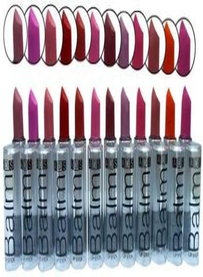 VBA Combo Balm Matte Lipstick With True Lips Orange and Pink Lip Liners - Pack of 12 - Image 3