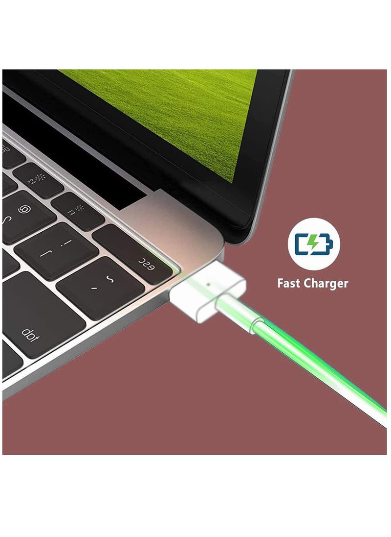 Ntech - NTECH Replacement AC Power Adapter (85W) T-Tip Magnetic Connector For Macbook Pro Compatible Model A1181 / A1278 / A1344 / A1425 / A1465 / A1502 / A1398 / A1424 - White - Image 1