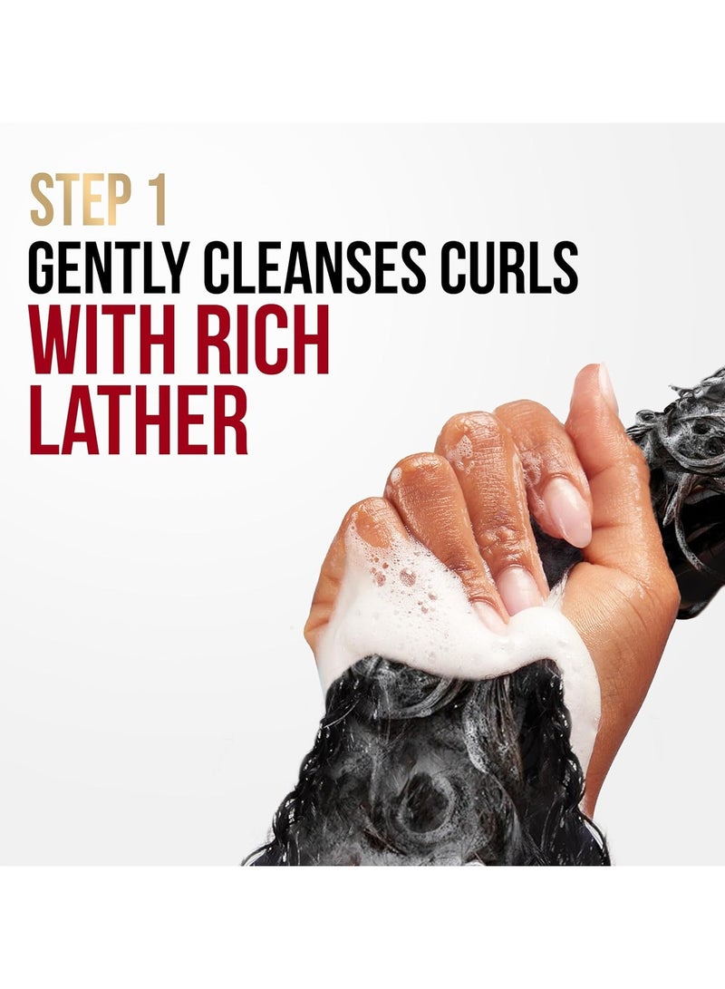 بانتين شامبو كيرلاستيك خالي من السلفات للشعر المجعد 400 مل - Image 4