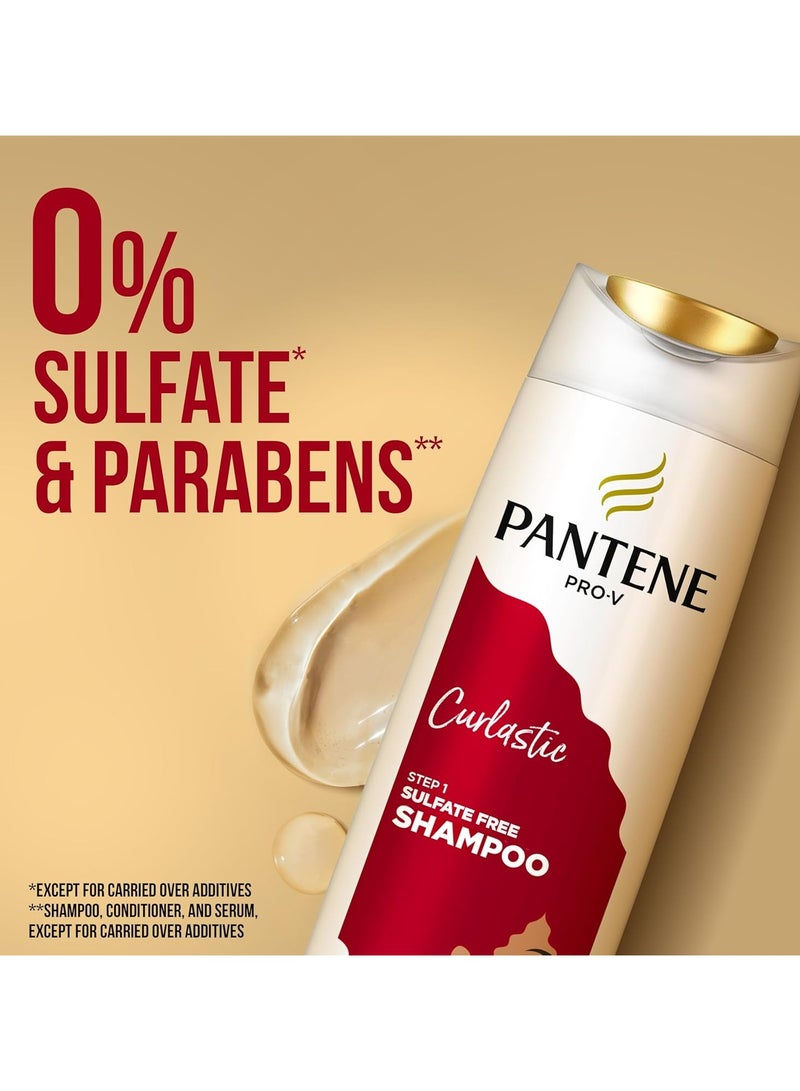 بانتين شامبو كيرلاستيك خالي من السلفات للشعر المجعد 400 مل - Image 5