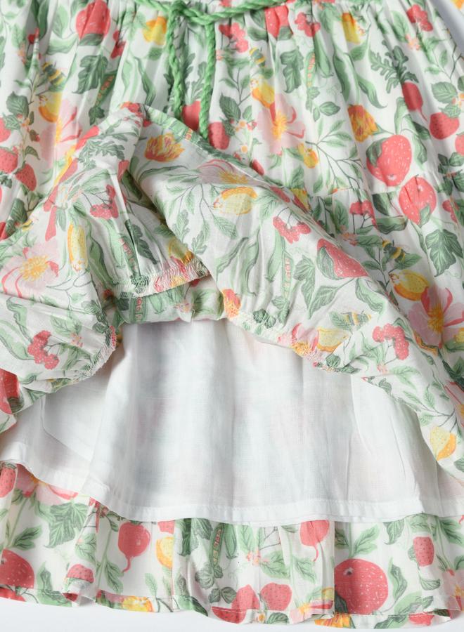 BELLA MODA Floral Ruffle Dress - Image 5