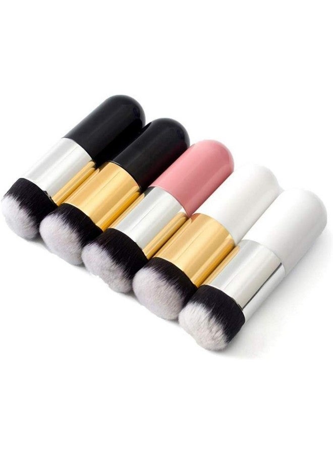Glowhouse Professional Chubby Pier Foundation Brush Makeup Brush Flat Cream Makeup Brushes Cosmetic Make-up Brush - Image 4