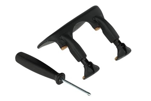 Wittner Composite 1/4-1/2 Violin Chinrest - Center Mount - Hypoallergenic - Image 2