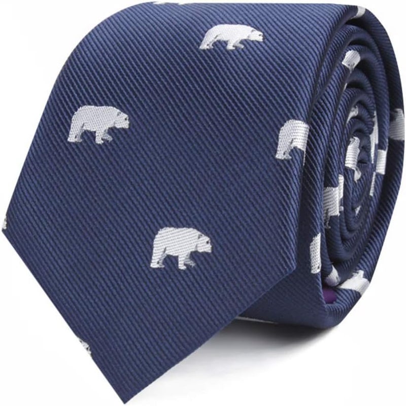 Animal Ties | Woven Skinny Neckties | Groomsmen Wedding Ties | Work Ties for Him