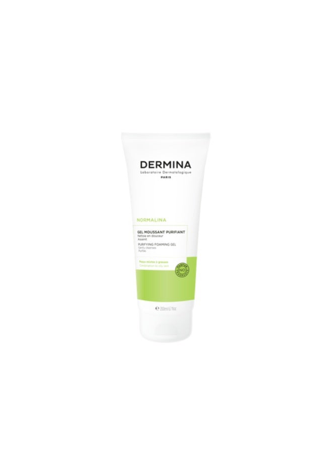Dermina Normalina Purifying Foaming Gel 200ml