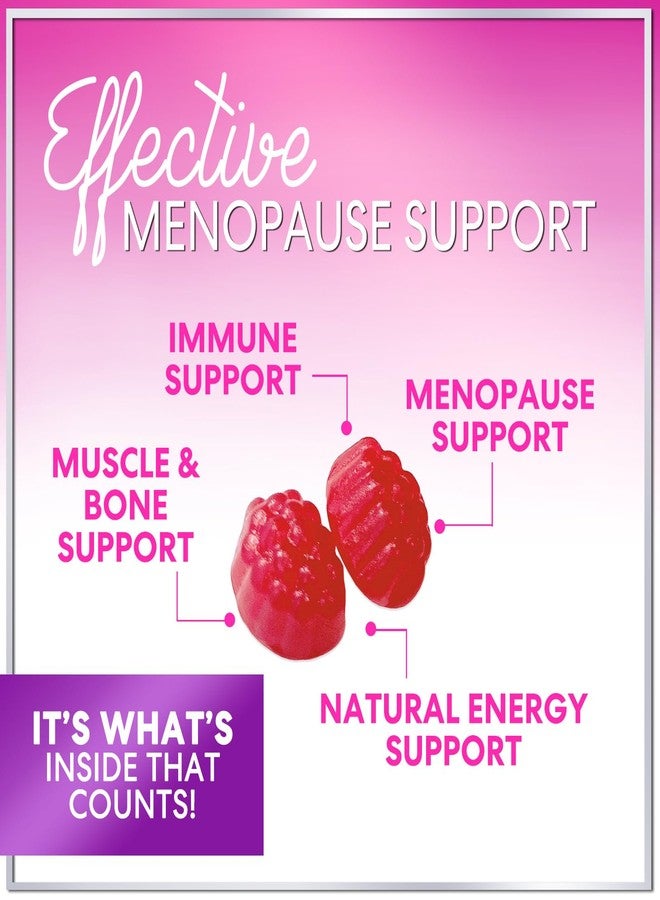 Hello Lovely! Menopause Supplements for Women - Complete Natural Mild Hot Flashes & Night Sweats Support, Multi Benefit Menopause Relief Gummy, Support for Balance & Energy, Gluten-Free & Non-GMO - 60 Gummies - Image 5