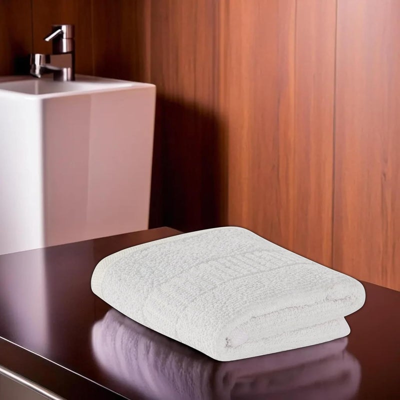 Kuber Industries Kuber Industries Set of 12 Face Towel Small14x21 Inch Hand Napkins For Man Women Hand Towel For Facewash Gym Face Towel For Kids Towels for Daily Use White  - Image 2