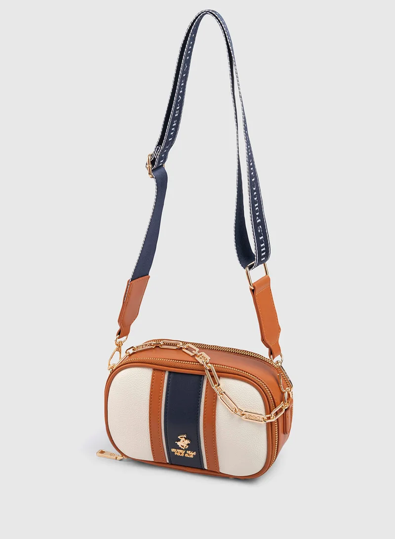 BEVERLY HILLS POLO CLUB Color Block Camera Bag